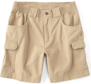 Roundtree & Yorke Big and Tall Cargo Utility Comfort Shorts with Stretch Waistband 7" and 9" Inseam