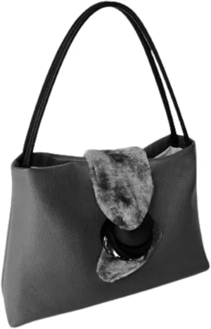 RS Designs Leather Tote Bag for Women- La Franca Large Tote Bag Purse, Designer Handbags for Women with Pockets