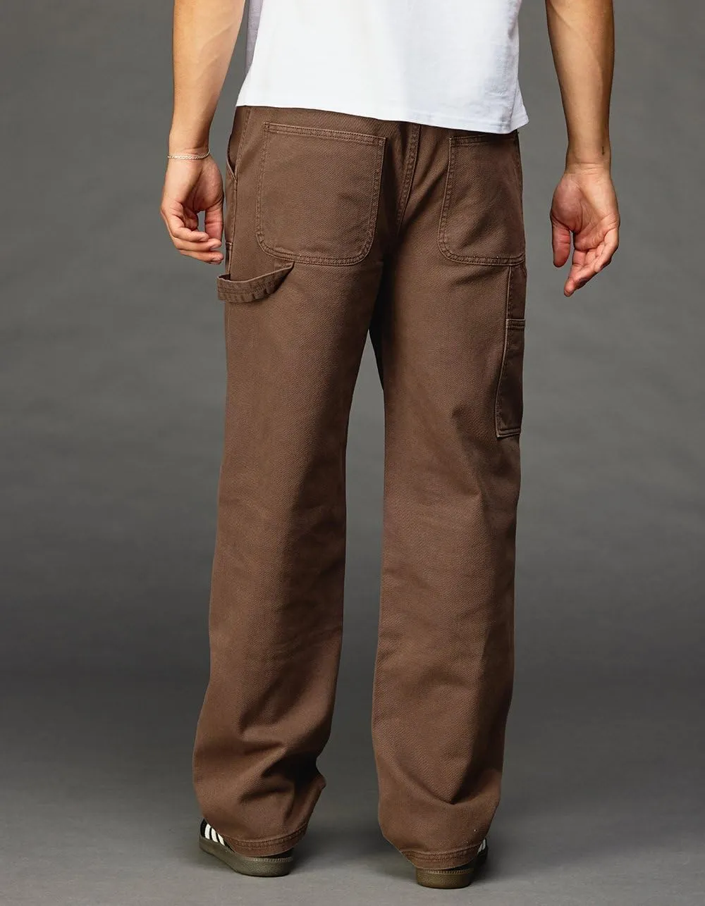 Rsq Mens Straight Twill Utility Pants