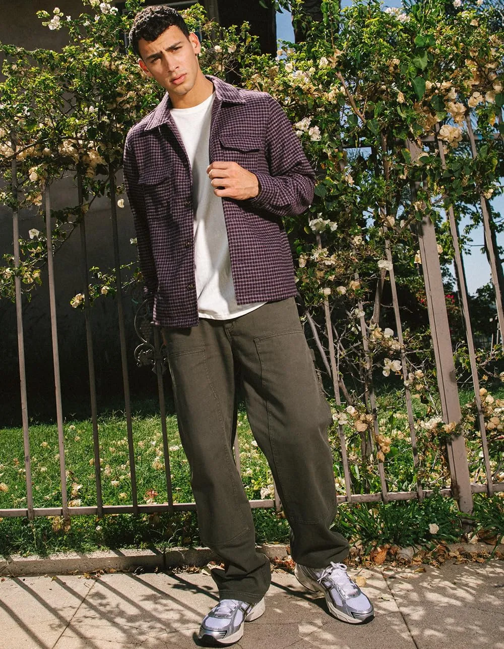 Rsq Mens Straight Twill Utility Pants