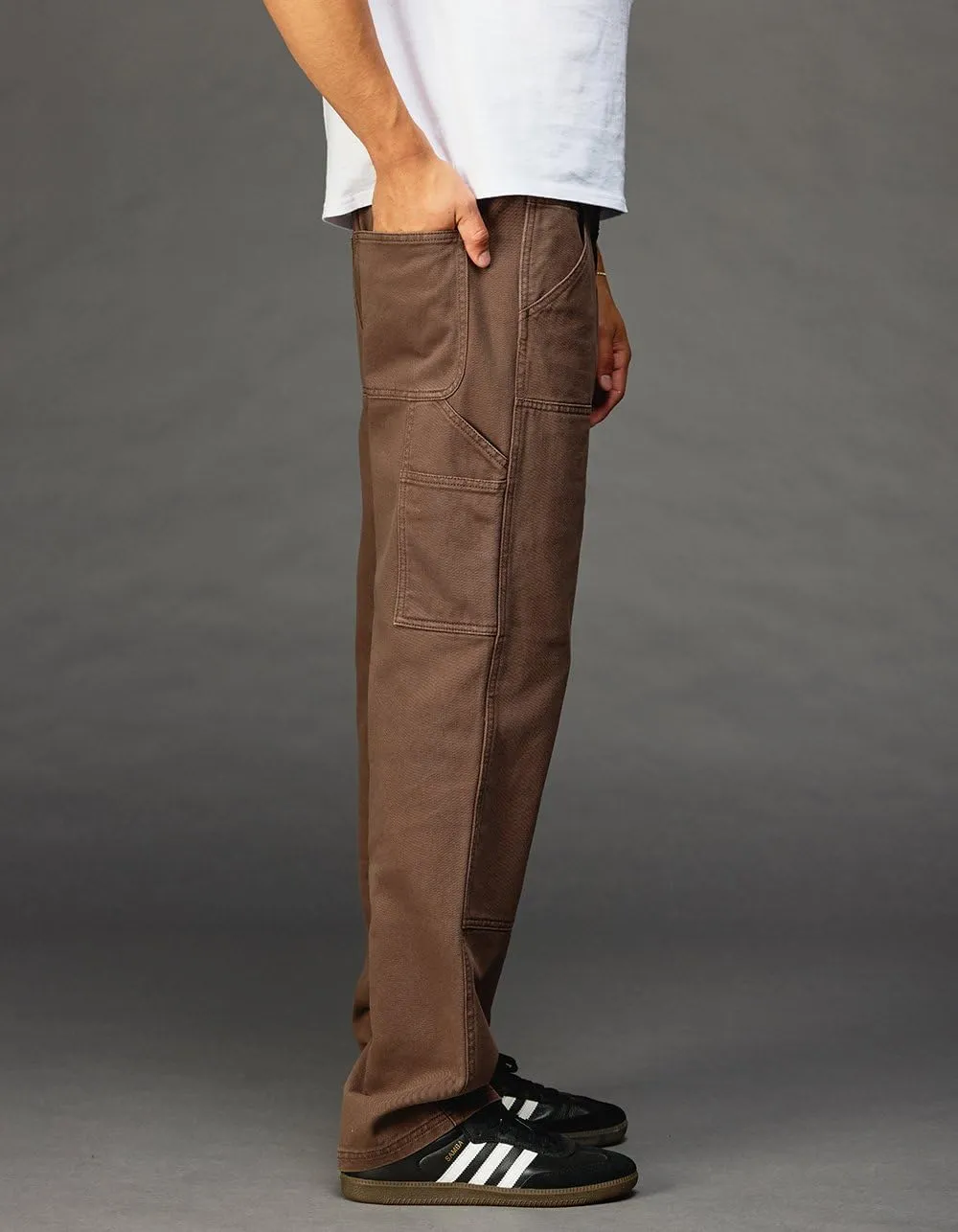 Rsq Mens Straight Twill Utility Pants