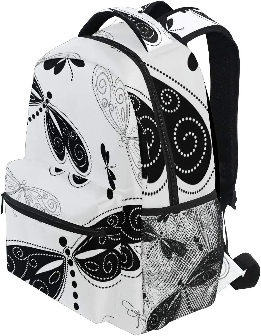 School Backpacks Flower Horse Student Backpack Big For Girls Kids Elementary School Shoulder Bag Bookbag