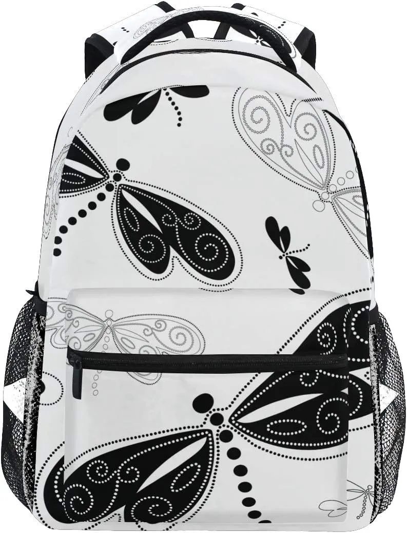 School Backpacks Flower Horse Student Backpack Big For Girls Kids Elementary School Shoulder Bag Bookbag