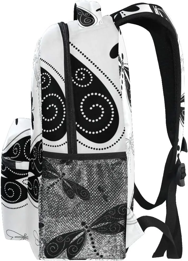 School Backpacks Flower Horse Student Backpack Big For Girls Kids Elementary School Shoulder Bag Bookbag