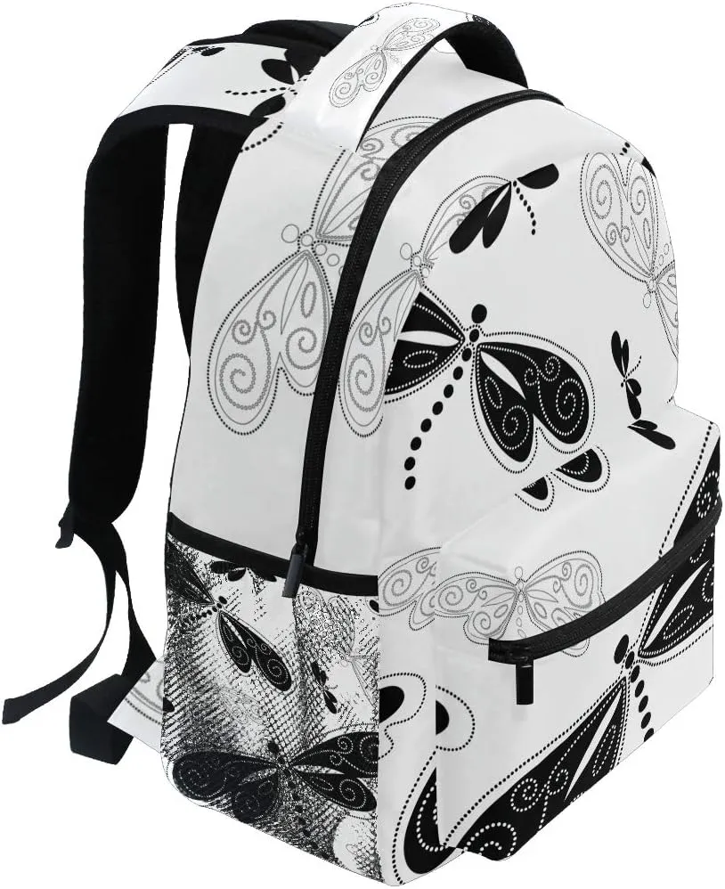 School Backpacks Flower Horse Student Backpack Big For Girls Kids Elementary School Shoulder Bag Bookbag