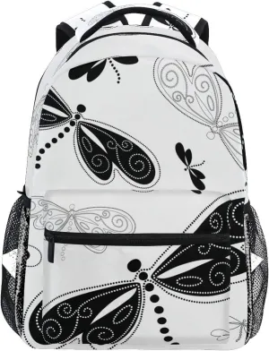 School Backpacks Flower Horse Student Backpack Big For Girls Kids Elementary School Shoulder Bag Bookbag