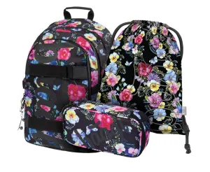 School set Skate Flowers