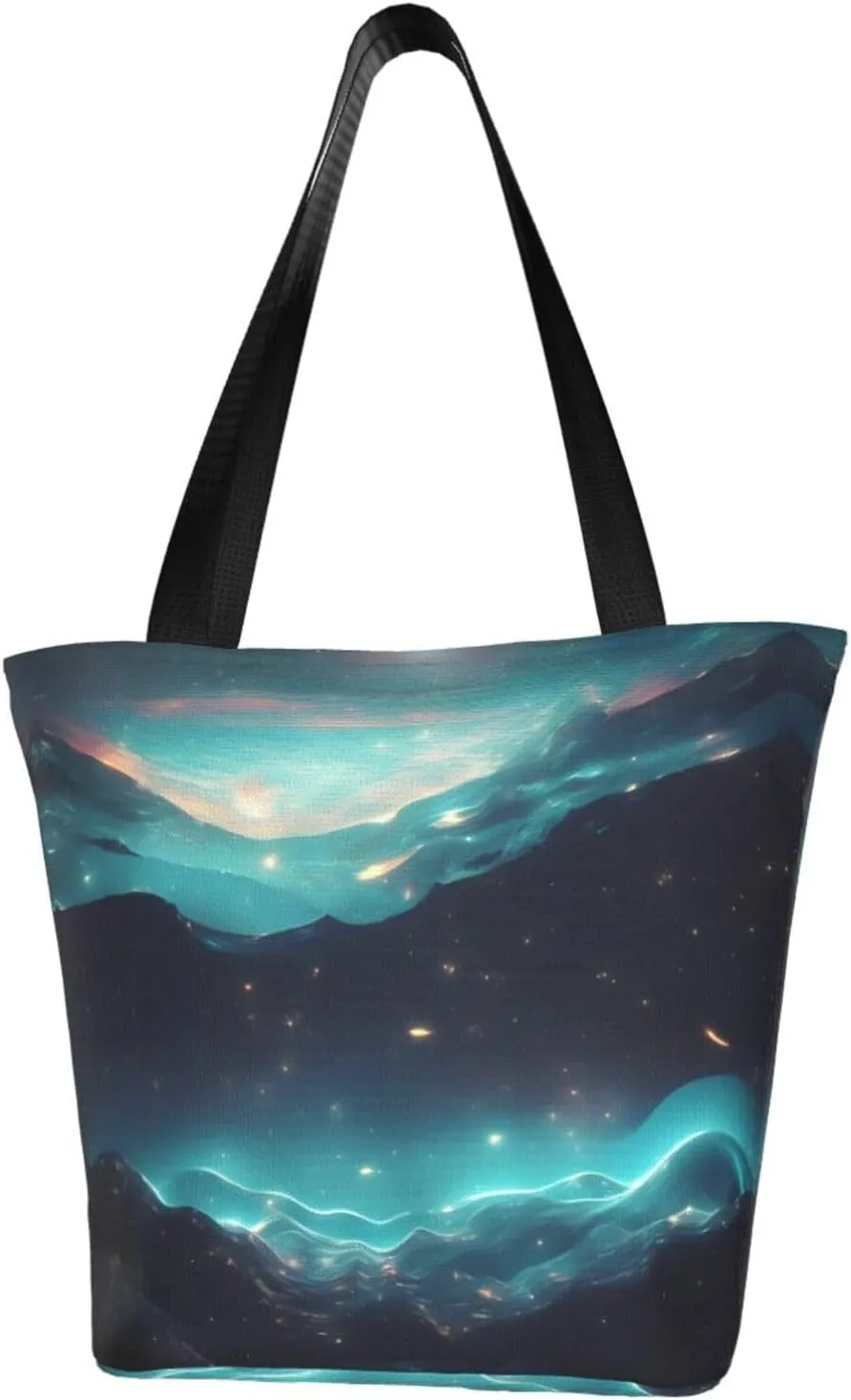 Science Fiction Stars Women's Fashion Single Shoulder Handbags, Suitable for Weekend Travel Shopping Single Shoulder Bag Crossbody Shoulder Bag