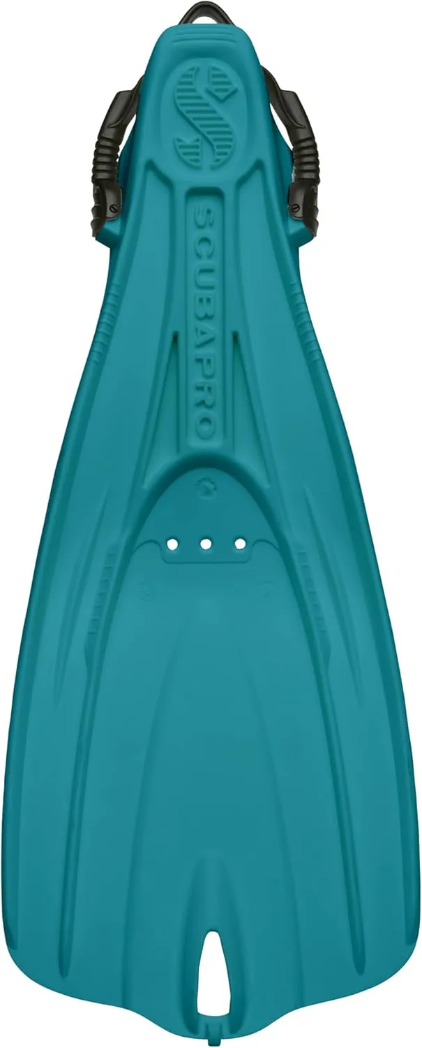 SCUBAPRO GO Travel Scuba Diving Fin for Snorkeling and Swimming, Open Heel Strap
