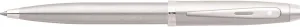 Sheaffer 100 Brushed Chrome Ballpoint Pen with Chrome Trim