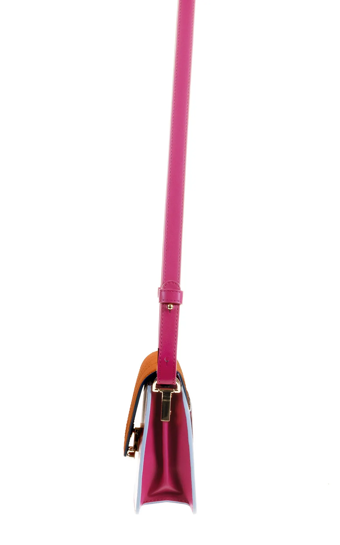 Shoulder Bag Il Sole Positano Purple   Arancia Orange