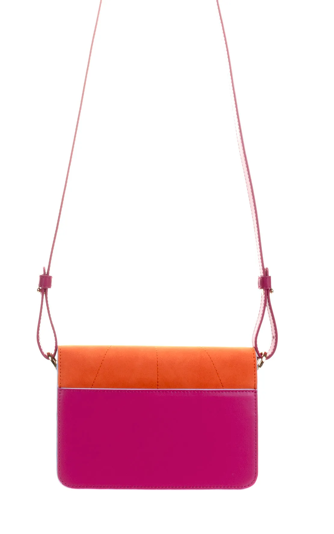 Shoulder Bag Il Sole Positano Purple   Arancia Orange