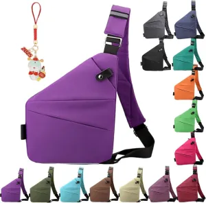 Simplify Living Cross Body Bag for Women Men, Anti Theft Travel Bag Crossbody, Adjustable Strap Travel Purses