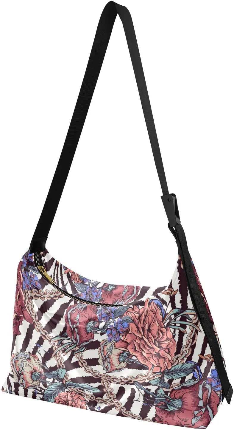 Sling Bag for Women Crossbody Purse Leather Shoulder Handbag Purses for Work Shopping Cycling Travel Running Patternt 1