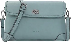 Small Crossbody Bags for Women Trendy Vegan Leather Ladies Tote Satchel Purses Turn Buckle Shoulder Handbags