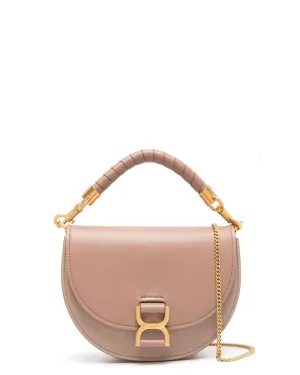 Small Marcie Top Handle Bag in Woodrose