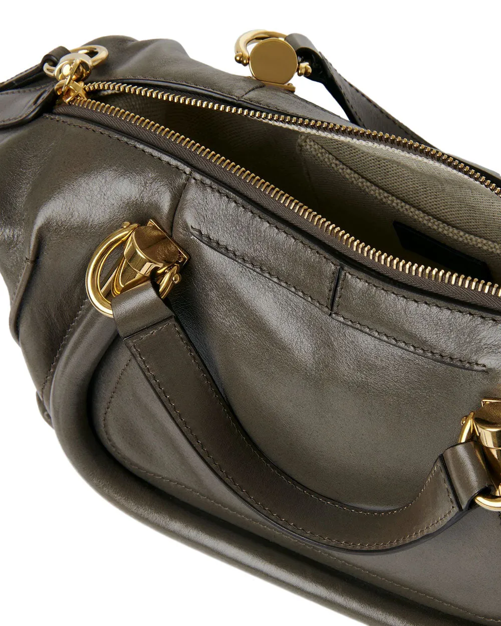 Small Paraty 24B Top Handle Bag in Flannel Grey