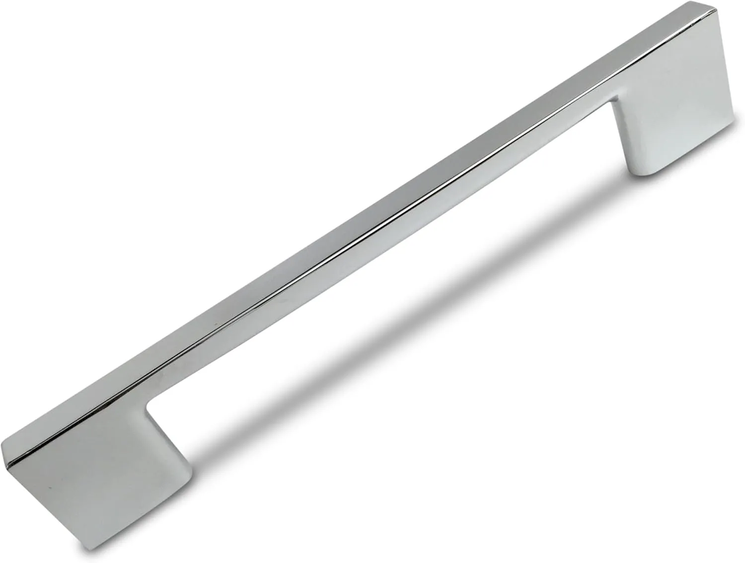 Southern Hills Polished Chrome Cabinet Handles - 5-Pack - 3.75" Centers - Chrome Drawer Pulls - Silver Cabinet Handles - Modern Cabinet Hardware - Kitchen Cabinet Pulls - SH3229-96-CHR-5