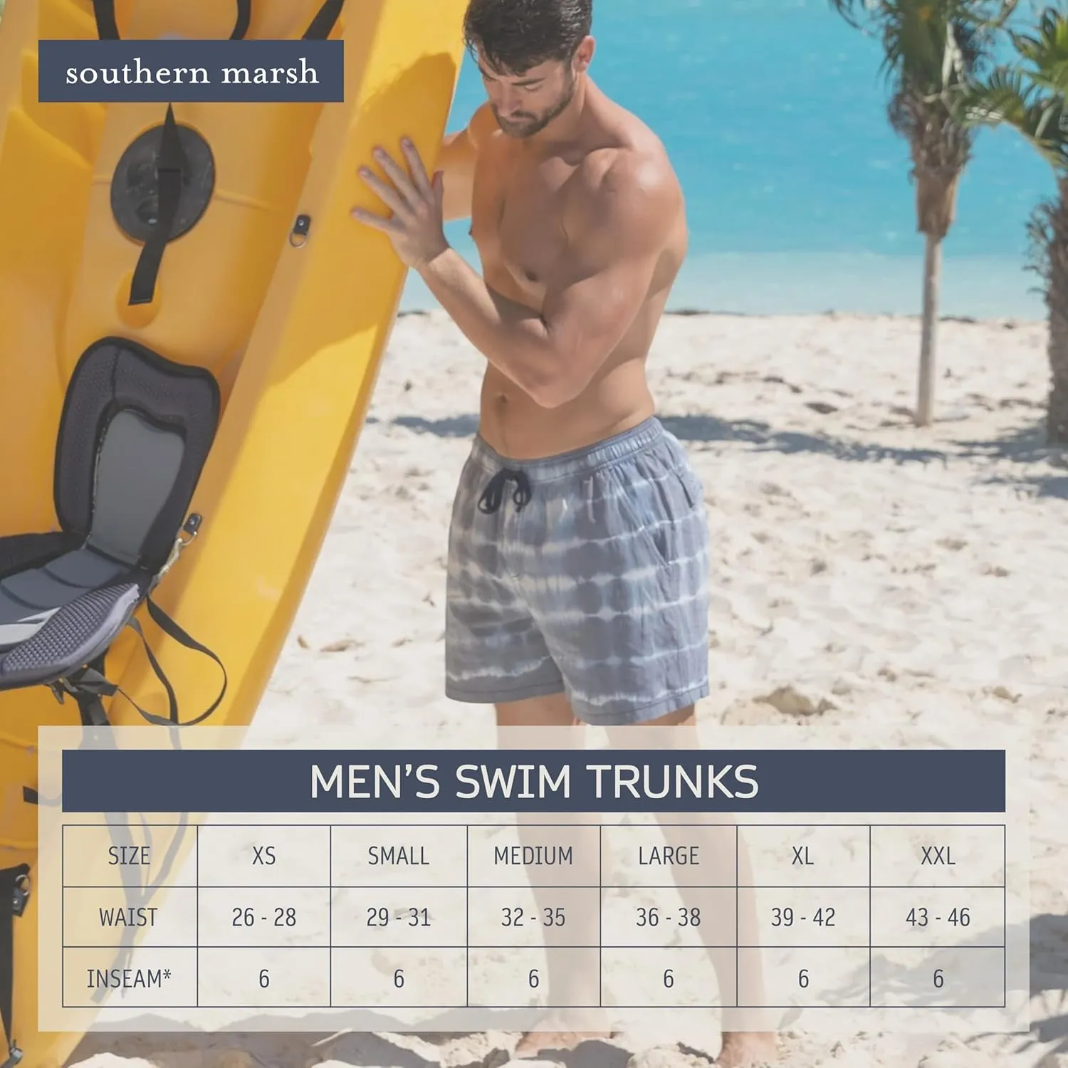 Southern Marsh Dockside Swim Trunk