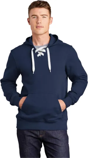 SPORT-TEK Men's Lace Up Pullover Hooded Sweatshirt
