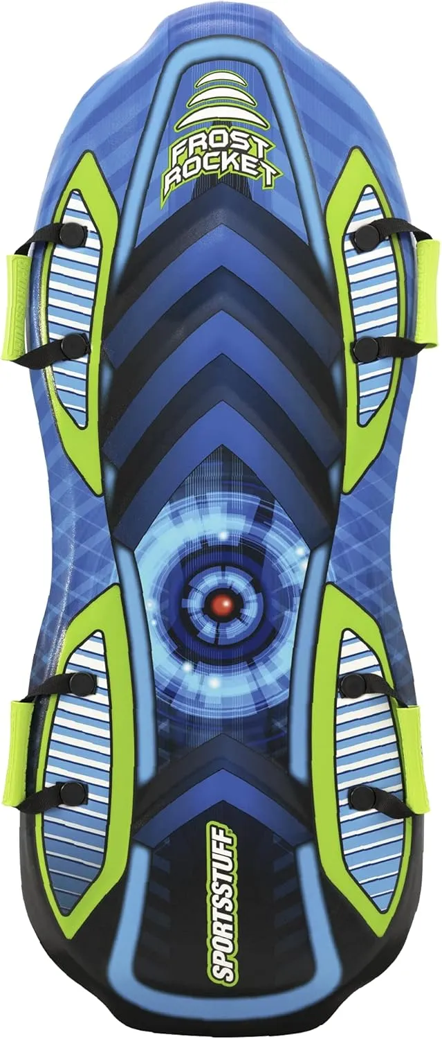SportsStuff Snow Sled with Handles - 1 & 2 Rider Models - Snow Sleds for Kids - Multiple Sizes & Designs