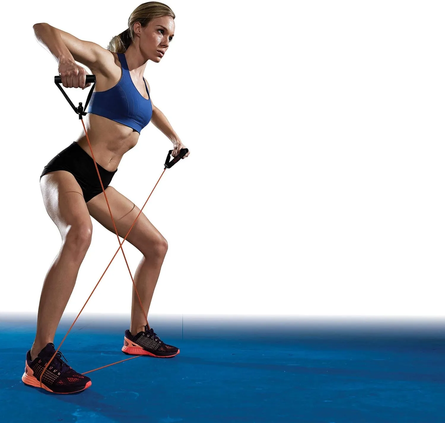 SPRI Resistance Bands with Handles - Exercise Resistance Tube Bands for Strength Training Fitness