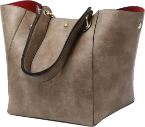 sqlp Large Work Tote Bag for Women Designer Purses and Handbags Big Bucket bags Ladies Travel Crossbody Purse Fuchsia