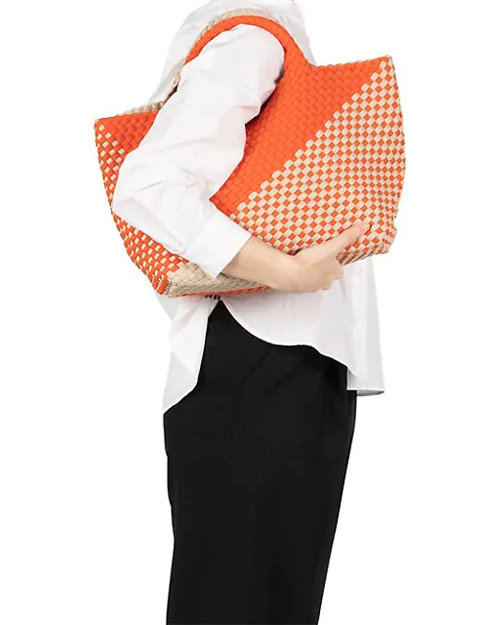 St. Barth's Woven Medium Tote in Ravello