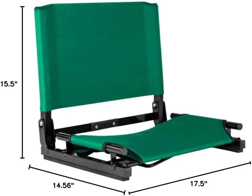 StadiumChair Gamechanger Bleacher Seat Forest Green