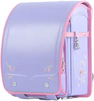 Star-Wind Randoseru Ransel backpack automatic Japanese school bag boys girls PU leather light weight Rain Cover