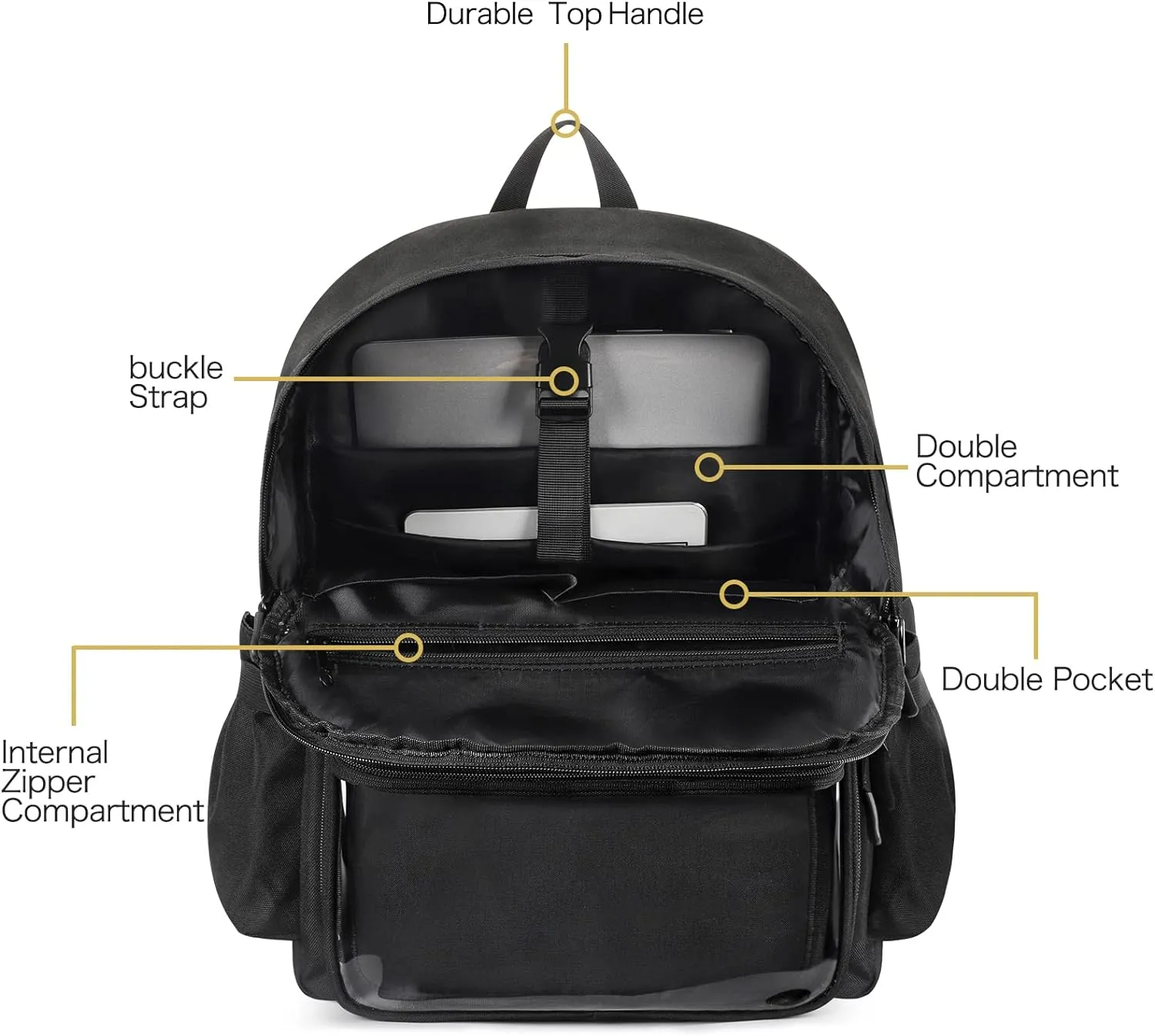 STEAMEDBUN Ita Bag Backpack with insert Pin Display Backpack for School Anime Cosplay