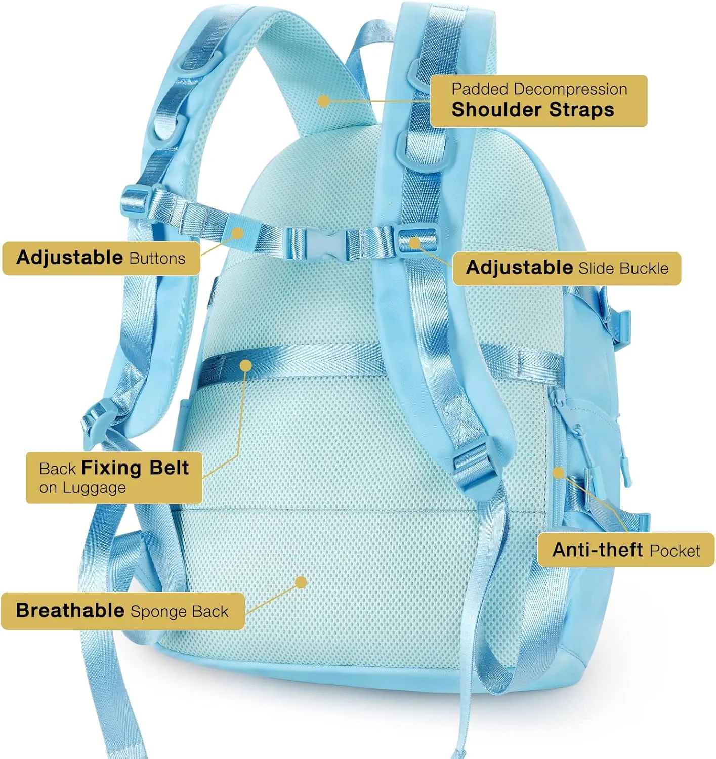STEAMEDBUN Kawaii Backpack Cute Aesthetic Backpack for Girls,Ita Backpack with Inserts for School (without pins)