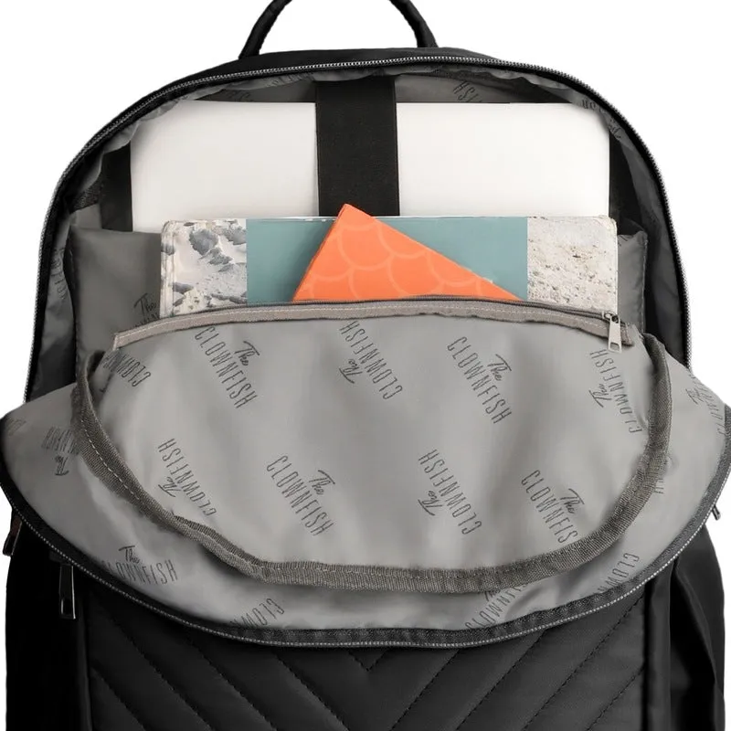 Stylish Laptop Backpack with Padded Compartment | 19L | Black