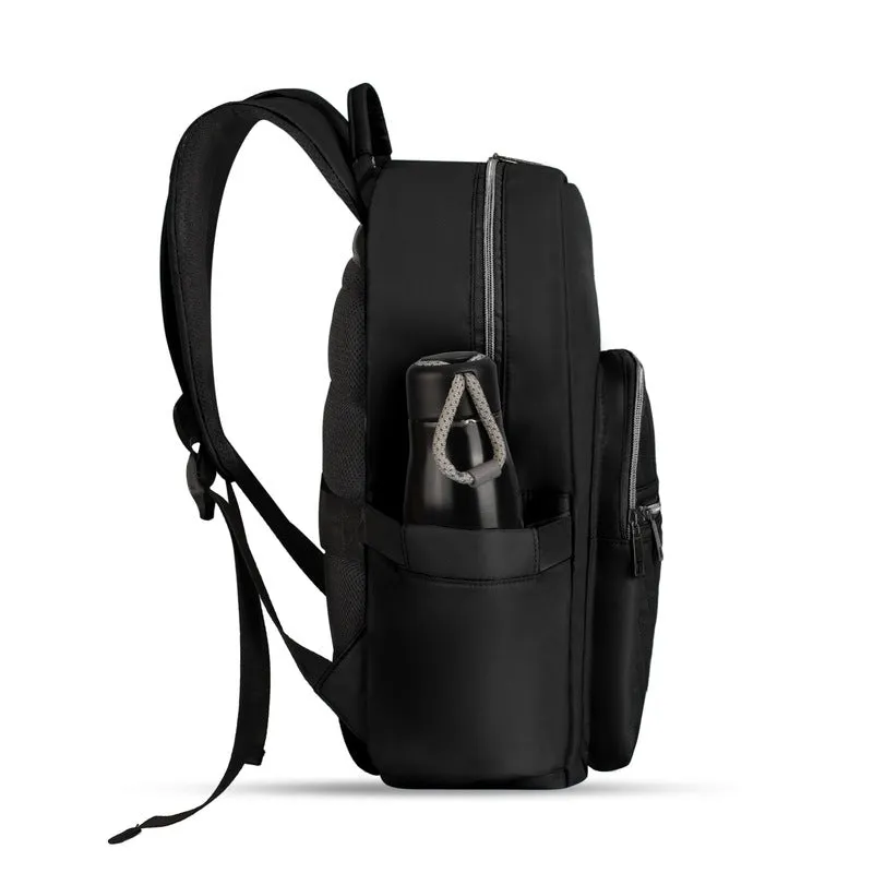 Stylish Laptop Backpack with Padded Compartment | 19L | Black