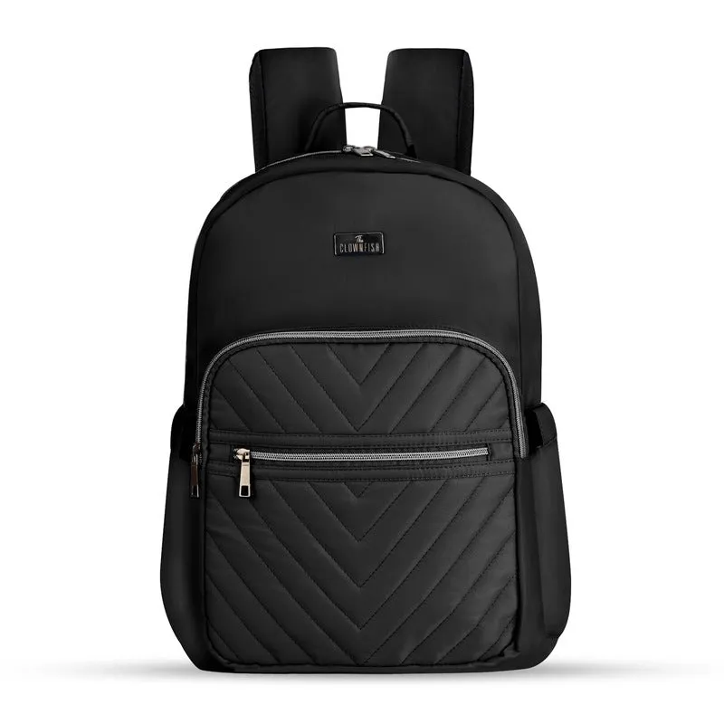 Stylish Laptop Backpack with Padded Compartment | 19L | Black