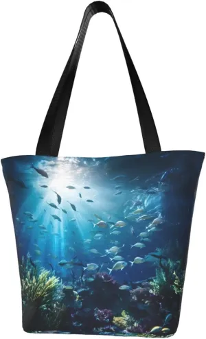 submarine world Cross-body Shoulder Bag, Women's One-shoulder Handbag, Weekend Travel Shopping and Playing Shoulder Bag