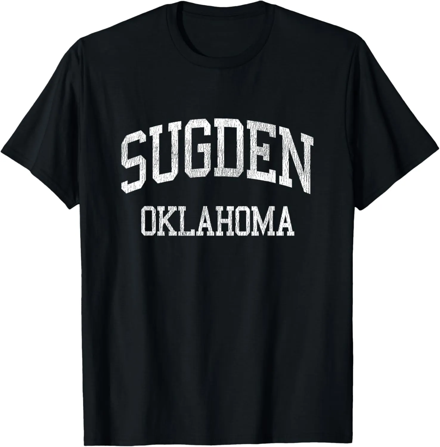 Sugden Oklahoma OK Vintage Athletic Sports Design T-Shirt