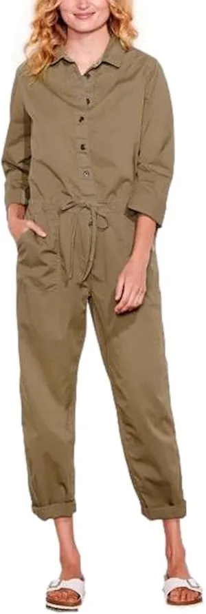 SUNDRY Womens Utility Jumpsuit - Fern