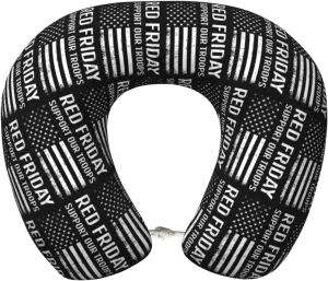 Support Our Troops Neck Pillow Memory Foam U-Shaped Travel Neck Pillow for Airplanes Car Home