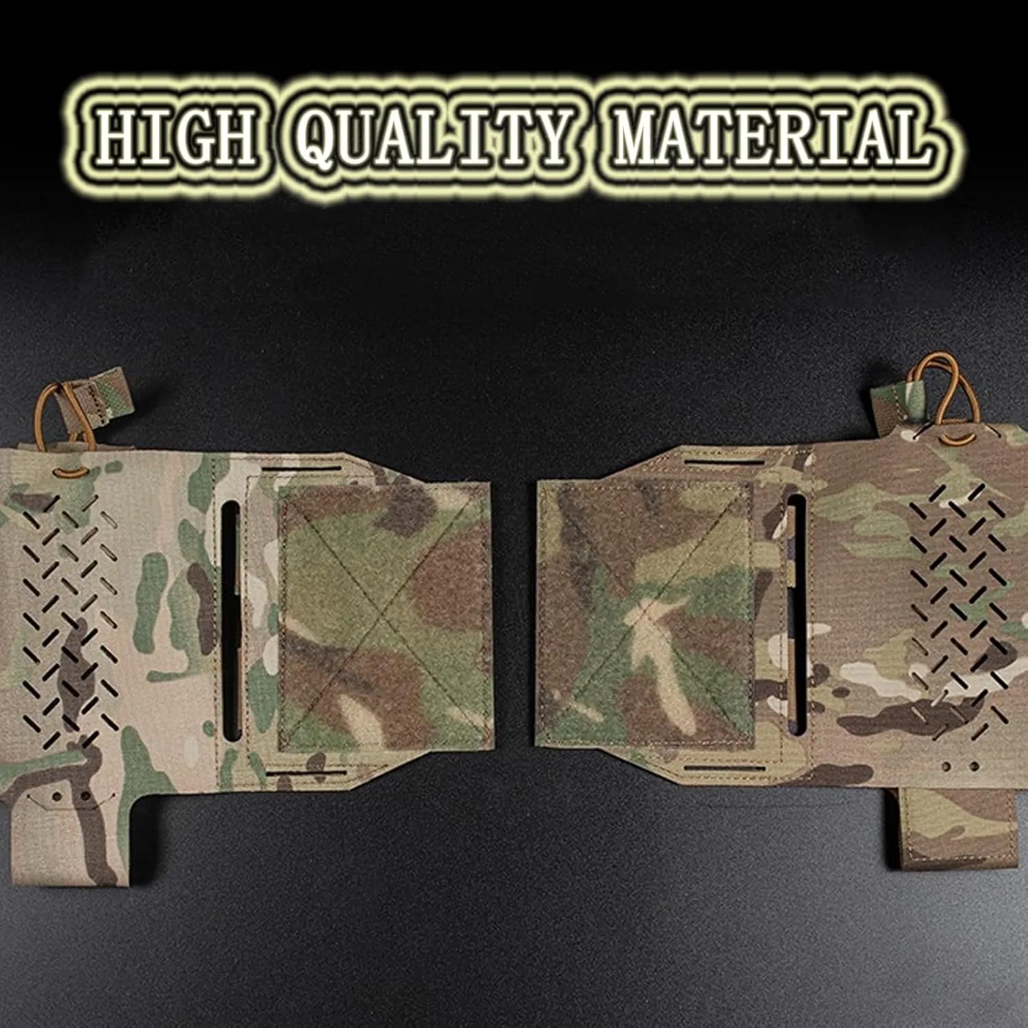 Tactical Expander Wing Pouch Set,Military Radio Holder 5.56 Mag Pouch Hunting Vest Accessories Chest Rig Side Bag