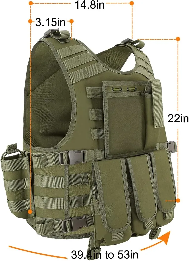 Tactical Vest Airsoft Painball Vest Outdoor Equipment for Men