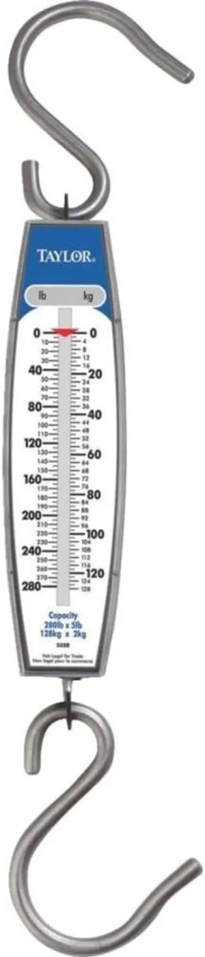 Taylor Hanging Scale (280-Pound/128-Kilogram)