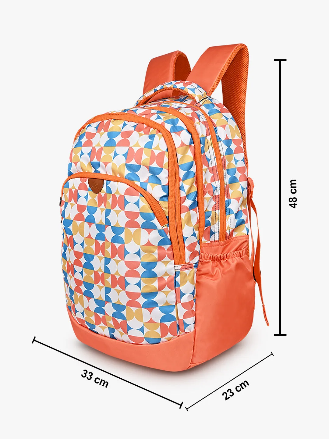 TEAL BY CHUMBAK Laptop Backpack | Tangerine