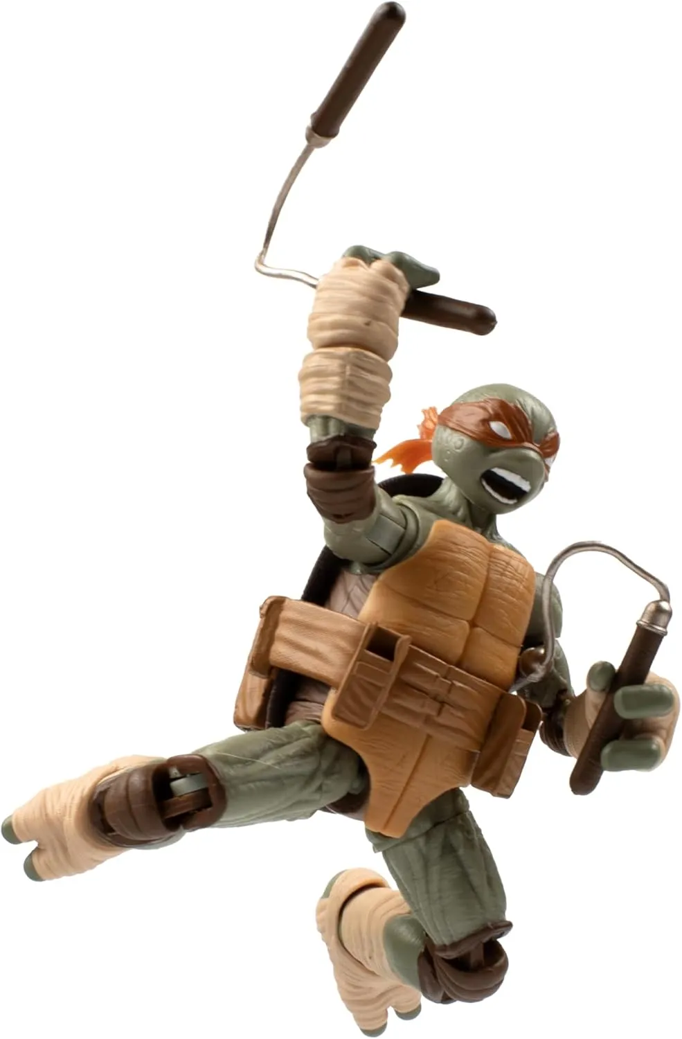 Teenage Mutant Ninja Turtles BST AXN v2 IDW Inspired Michelangelo 5-inch Action Figure & Limited Edition IDW Michelangelo Comic Book