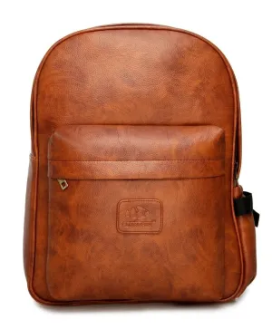 THE CLOWNFISH 21 Ltrs Brown Laptop Backpack (TCFLBP15.6LBBR)