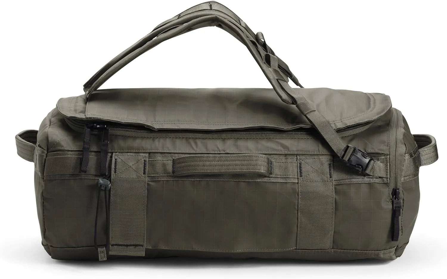 THE NORTH FACE Base Camp Voyager Duffel—32L, New Taupe Green/TNF Black, One Size
