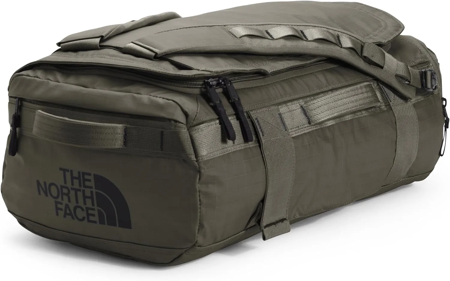 THE NORTH FACE Base Camp Voyager Duffel—32L, New Taupe Green/TNF Black, One Size