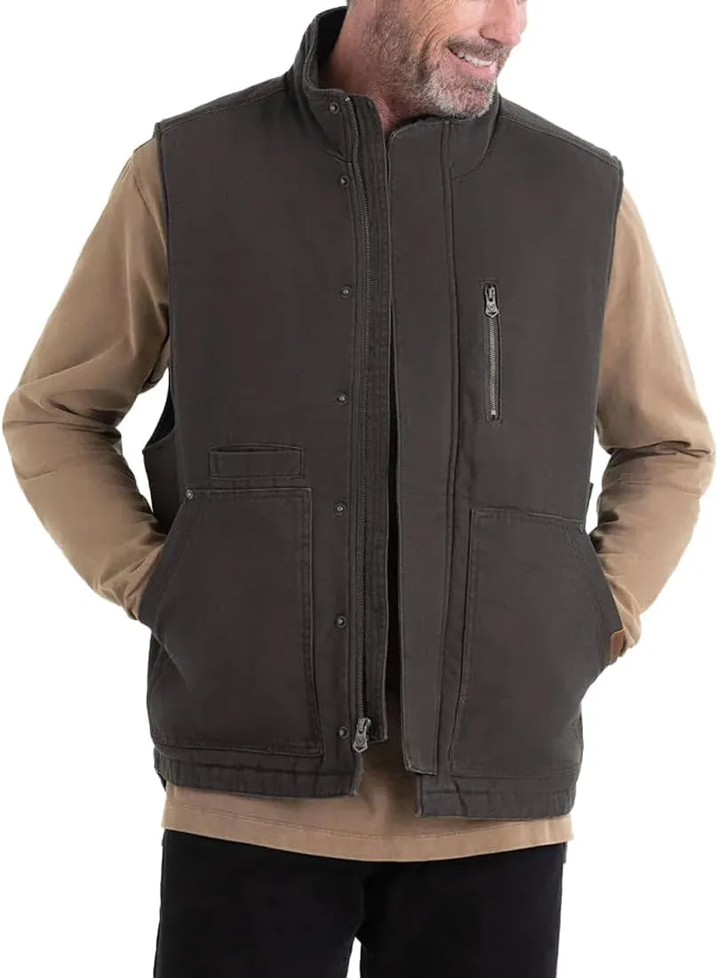Thorogood Men's Heritage Stone Washed Canvas Vest