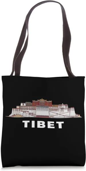 Tibet Potala Palace, Tibetan Cultural Heritage Travel Tote Bag