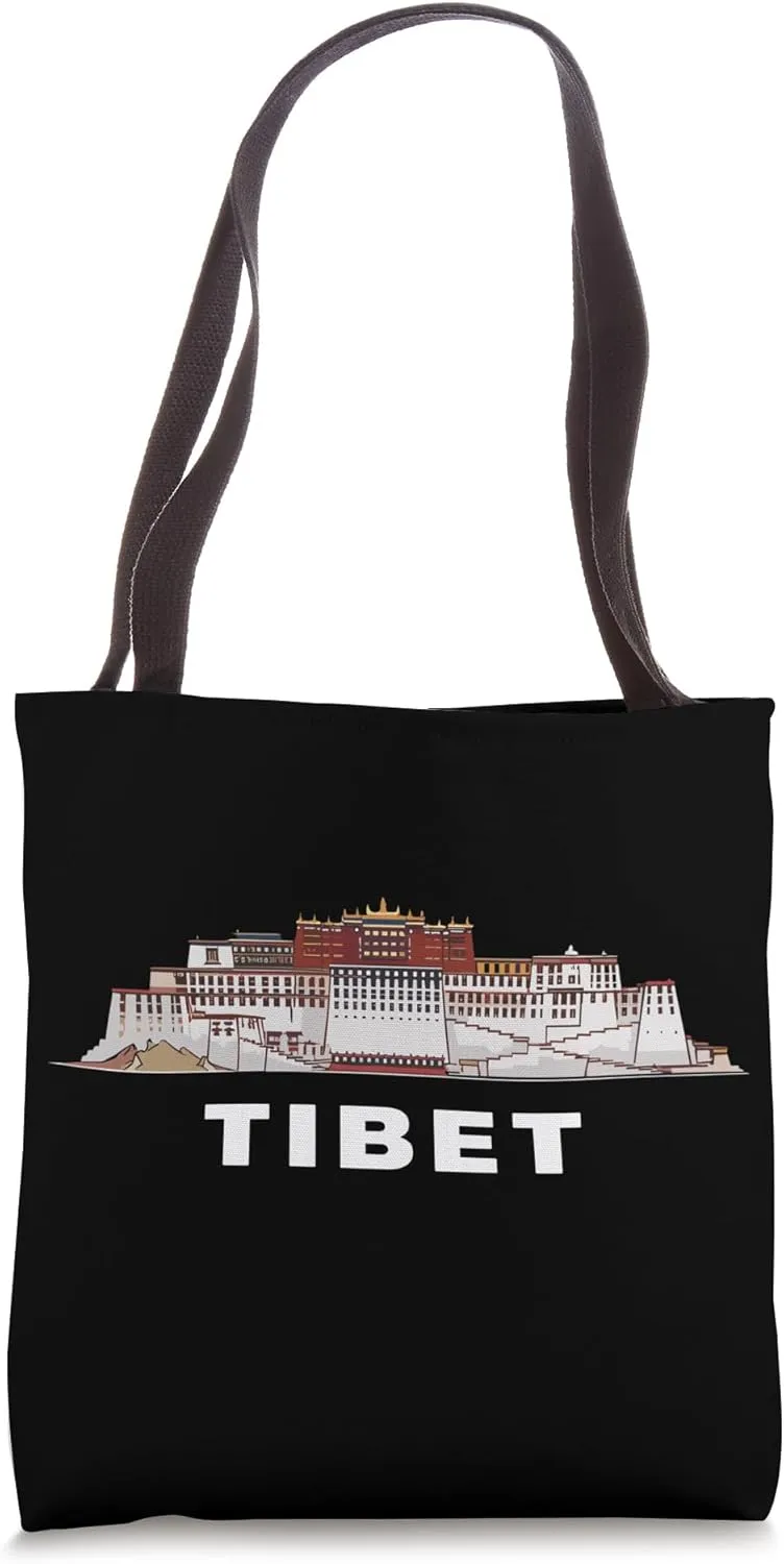 Tibet Potala Palace, Tibetan Cultural Heritage Travel Tote Bag